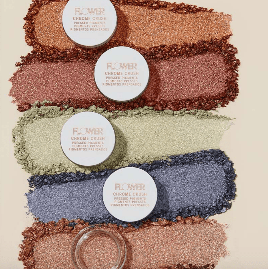 flower beauty pressed pigments