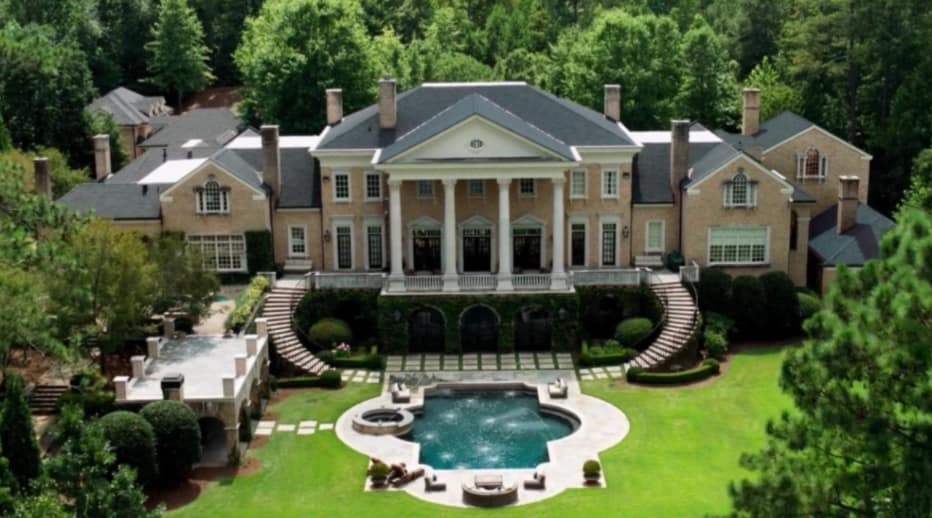 The Carrington Manor: 5726 Kennedy Road in Buford, Georgia.