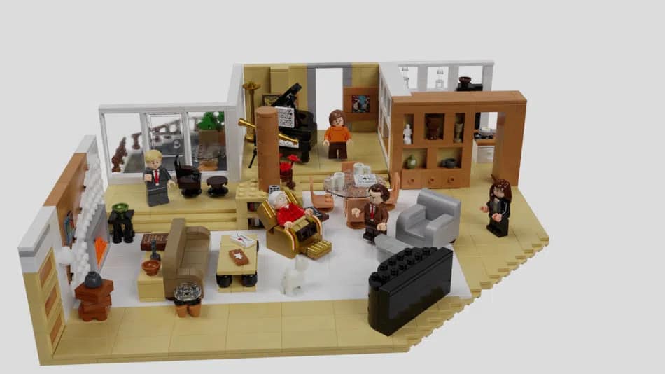 Your Favourite 90s Sitcoms as Lego Sets