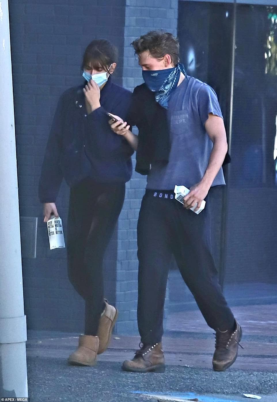 Kaia Gerber and Austin Butler