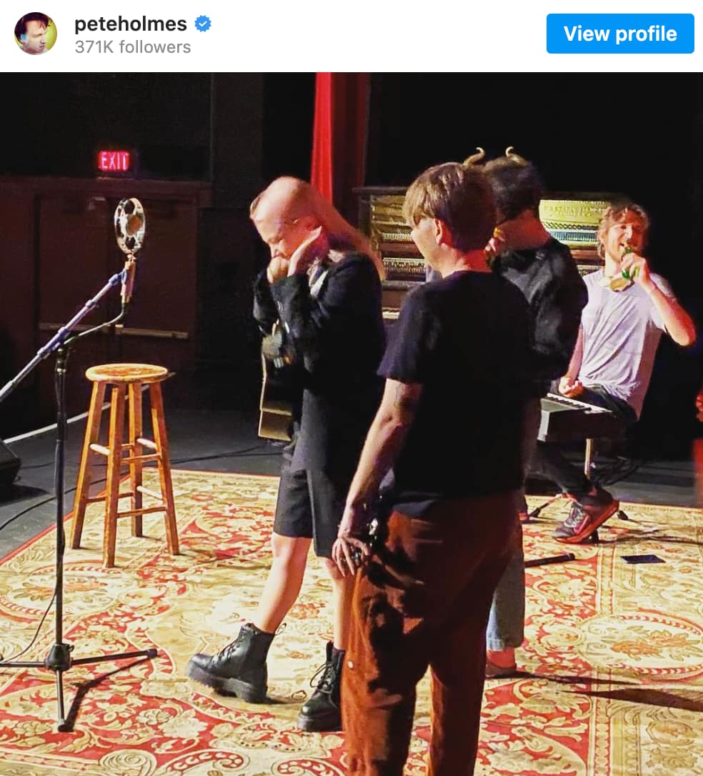 phoebe bridgers performing with bo burnham