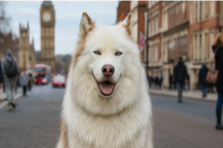 Meet Viola — the Showstopping Husky Who Appeared in Films