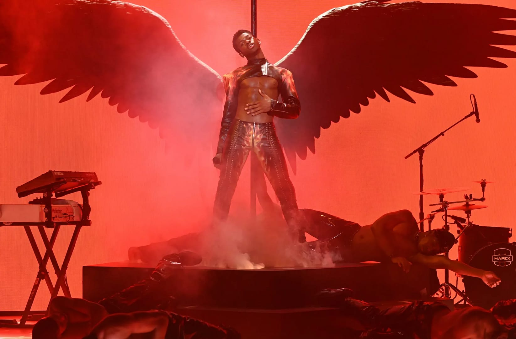 Lil Nas X performing on The Tonight Show