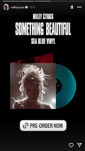 Miley Cyrus New Visual Album “Something Beautiful”
