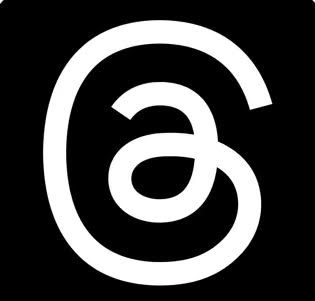 Instagram Threads Logo. It resembles and @ sign but reflected.