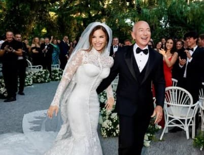 Jeff Bezos & Lauren Sánchez Face Backlash Over Lavish Venice Wedding