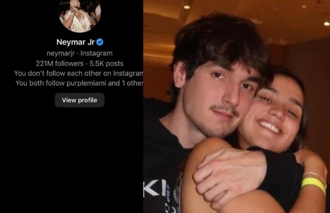 Neymar Bryce Hall Girlfriend DM Exposed