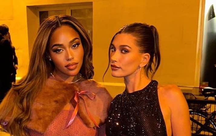jordyn woods and hailey bieber