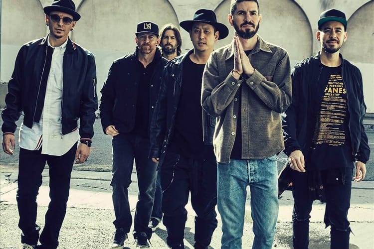 Linkin Park together.