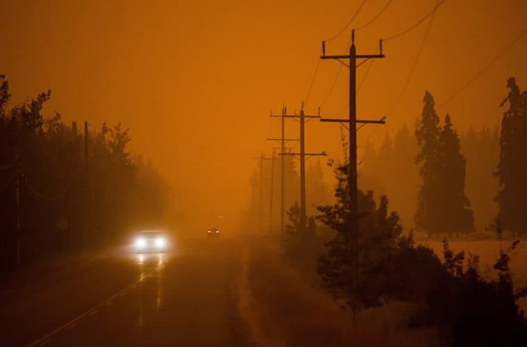 B.C. wildfire smoke