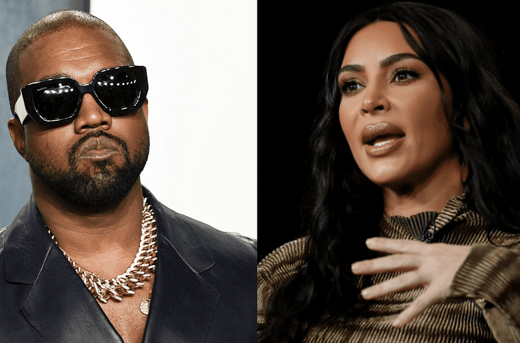 Kim Kardashian and Kanye West