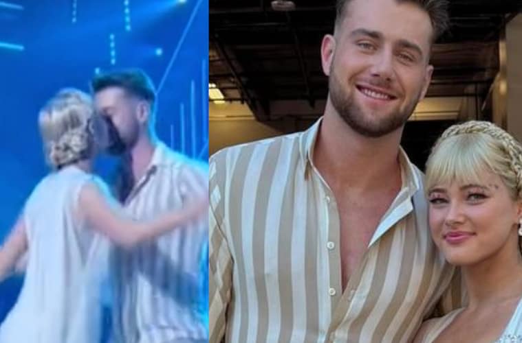 harry and rylee kiss