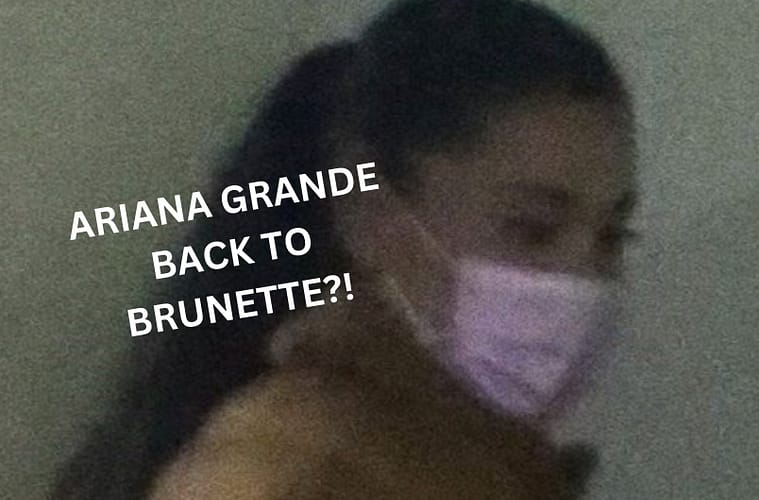 Ariana Grande Hair Colour Now Back To Brunette