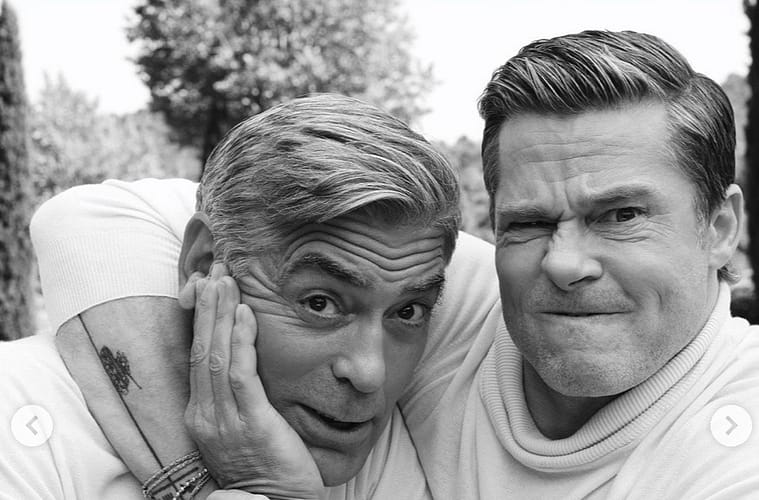 Long-Time Friends Brad Pitt and George Clooney GQ Cover Stars