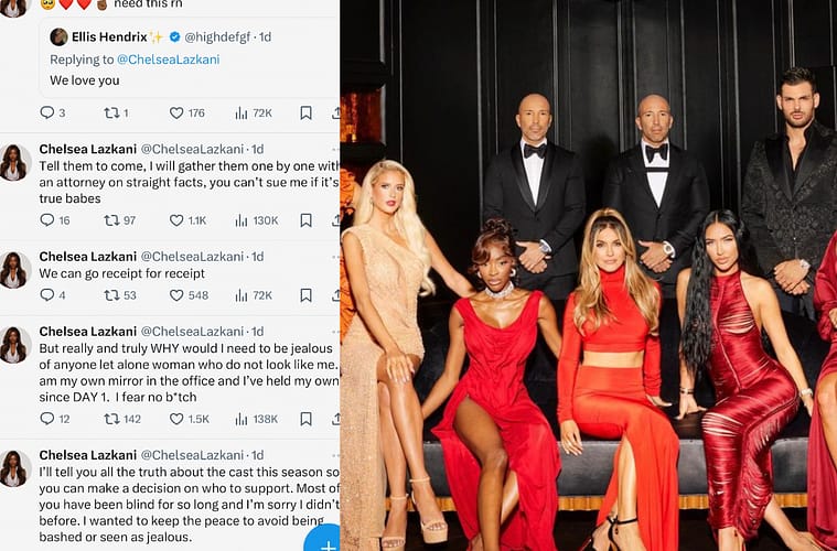 Chelsea Lazkani Tweets Calls Out Selling Sunset And Cast