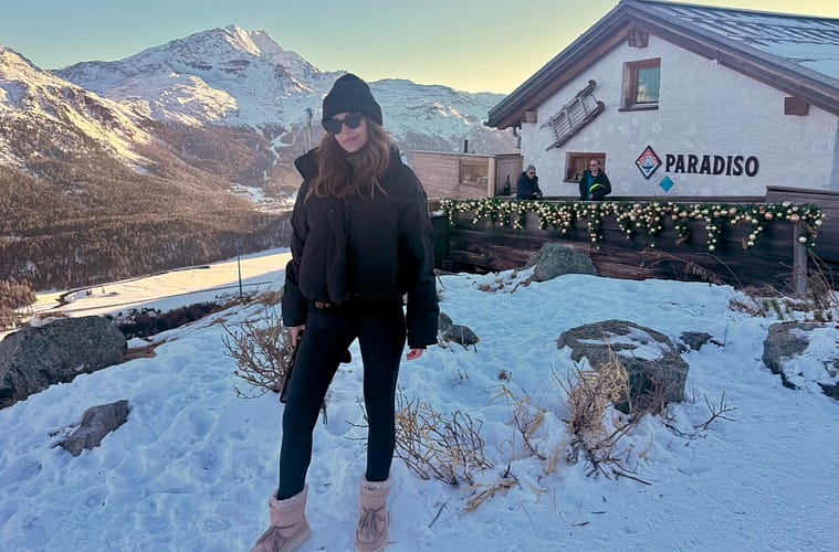 best place to après ski St Moritz