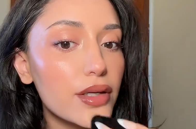 Leah Kateb Love Island TikTok Hot Girl Glam Routine and Products