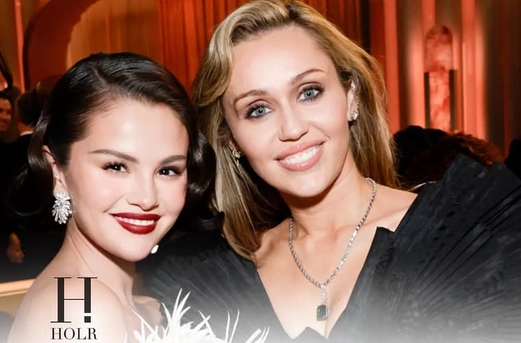 Selena Gomez and Miley Cyrus Light Up Vanity Fair’s Golden Globes Night