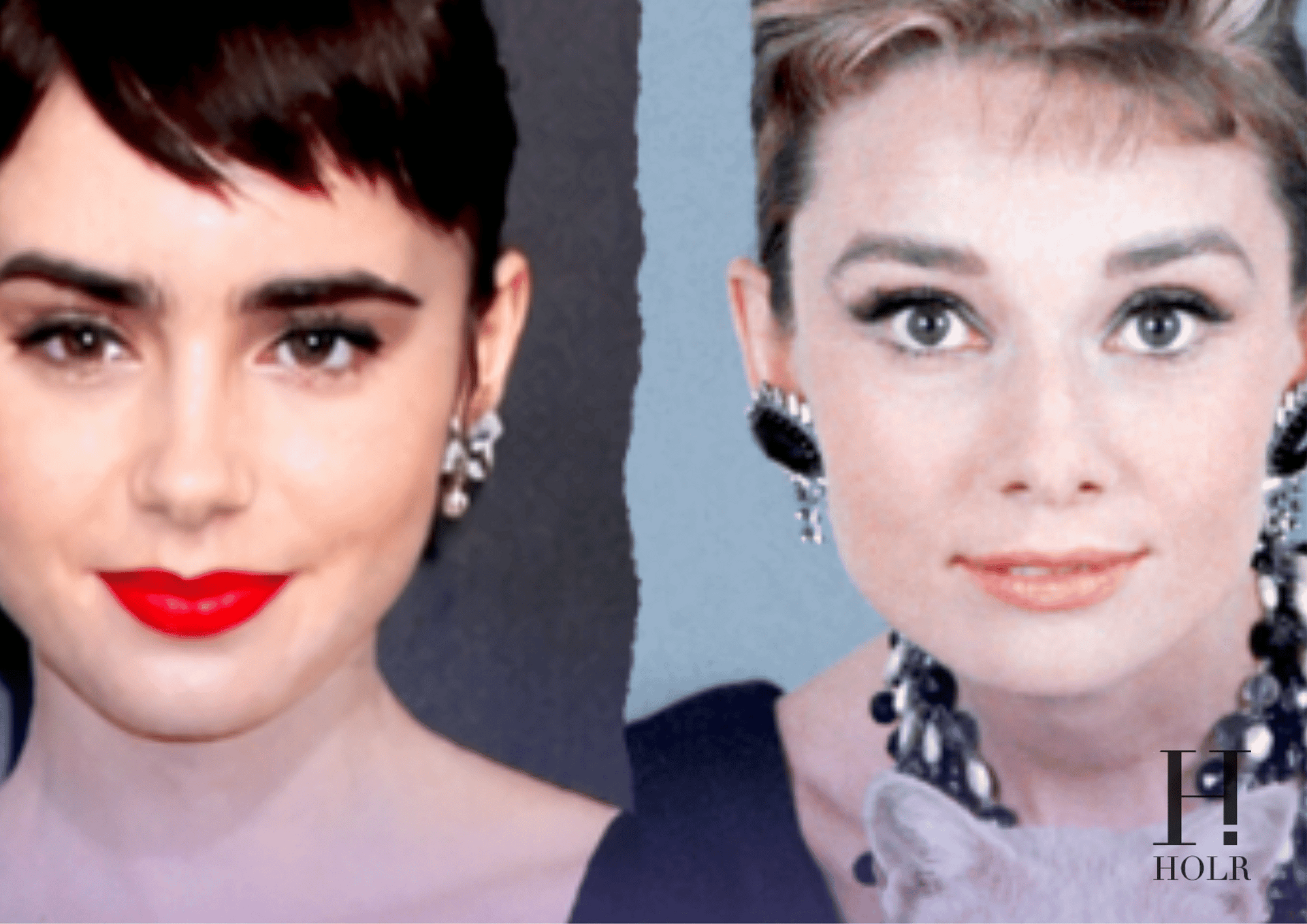 Lily Collins to Play Audrey Hepburn in upcoming film –