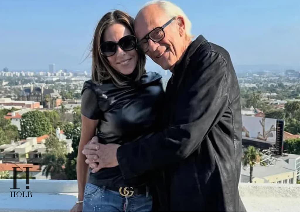 Christopher Lloyd Smiles with Wife Lisa –