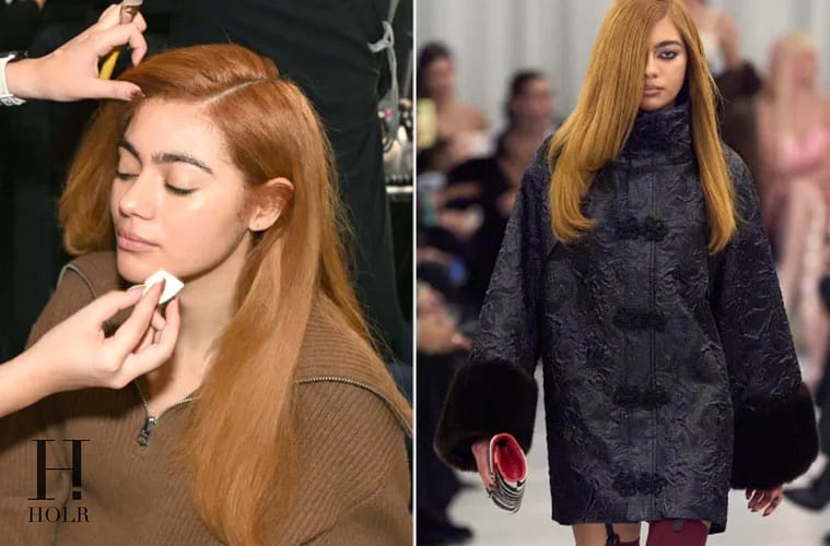 Ksenia Kharlamova Nervous at NYFW Debut